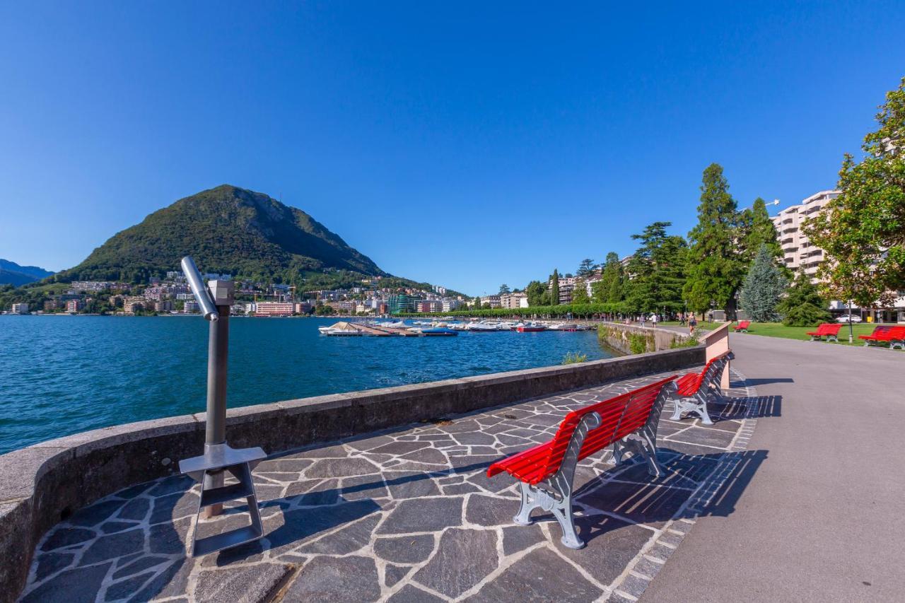 Boutique Apartments - Happy Rentals Lugano Eksteriør billede