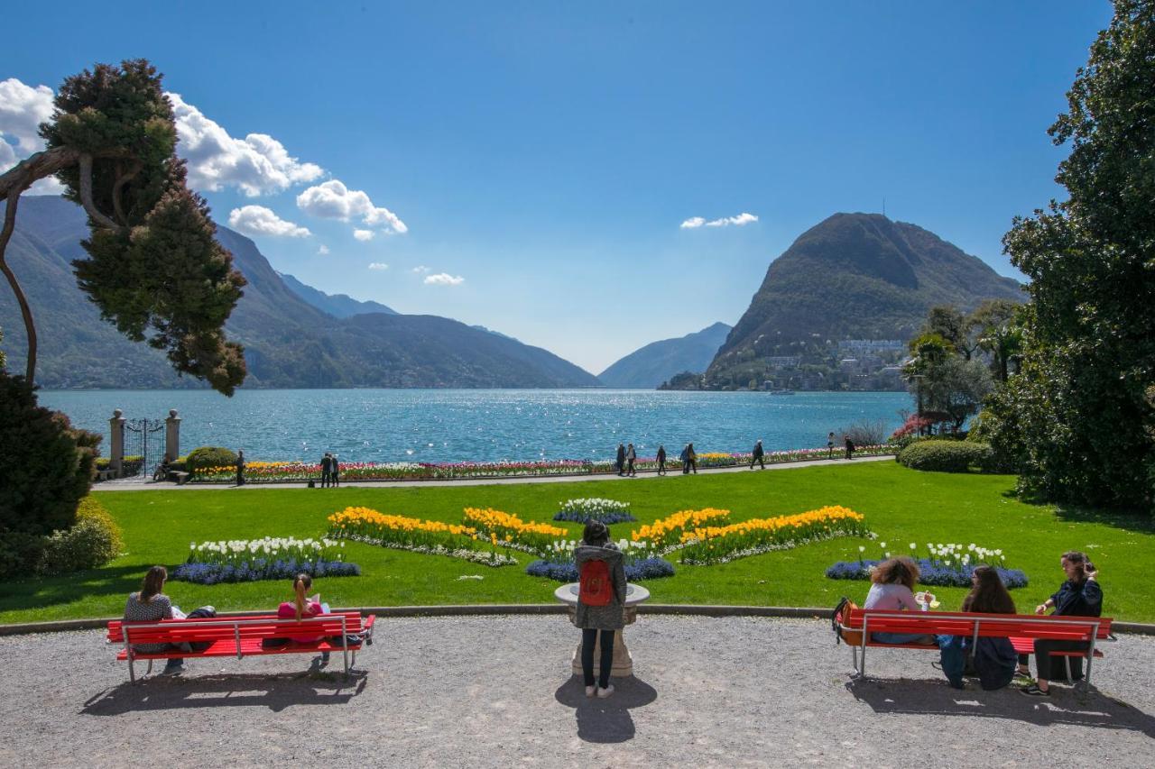 Boutique Apartments - Happy Rentals Lugano Eksteriør billede